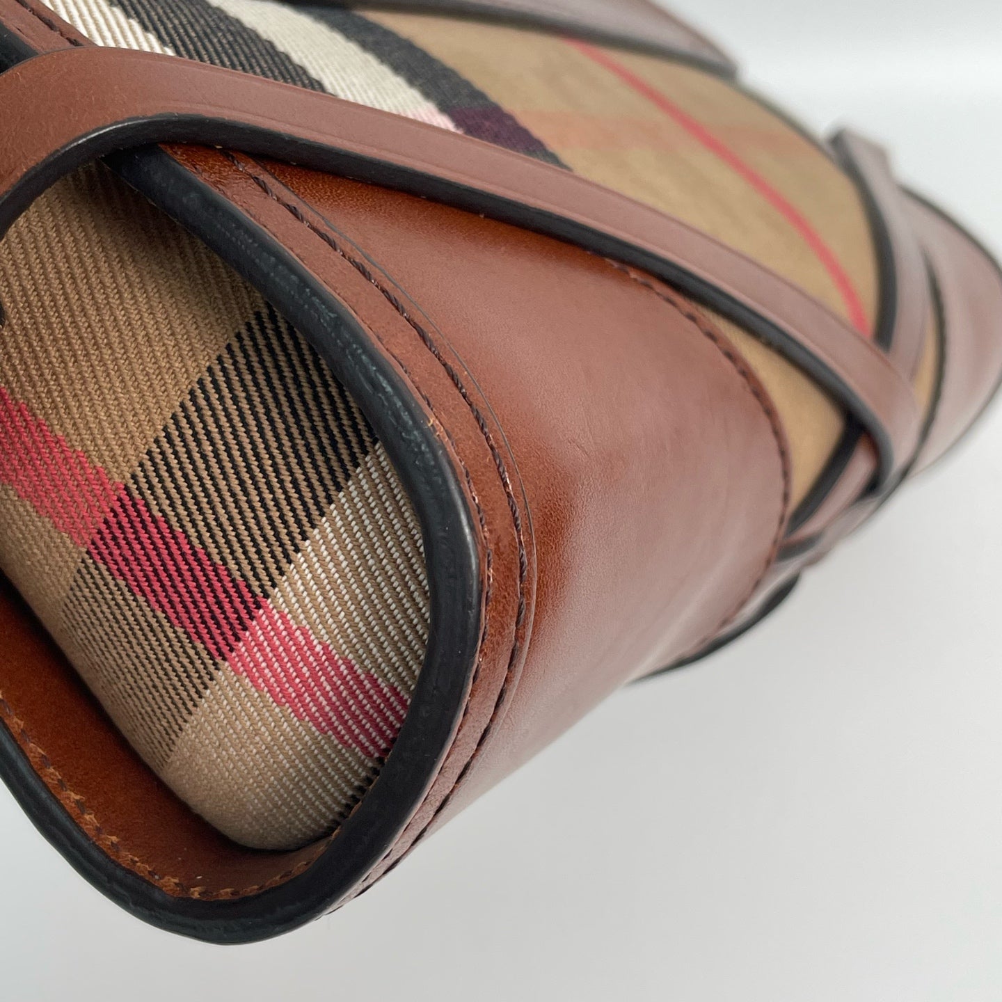 Burberry Canvas Brown Messenger Bag