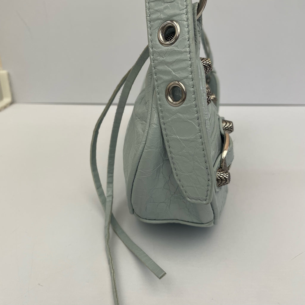 Balenciaga LE CAGOLE Leather Blue 6713091VG9Y4714