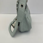 Balenciaga LE CAGOLE Leather Blue 6713091VG9Y4714