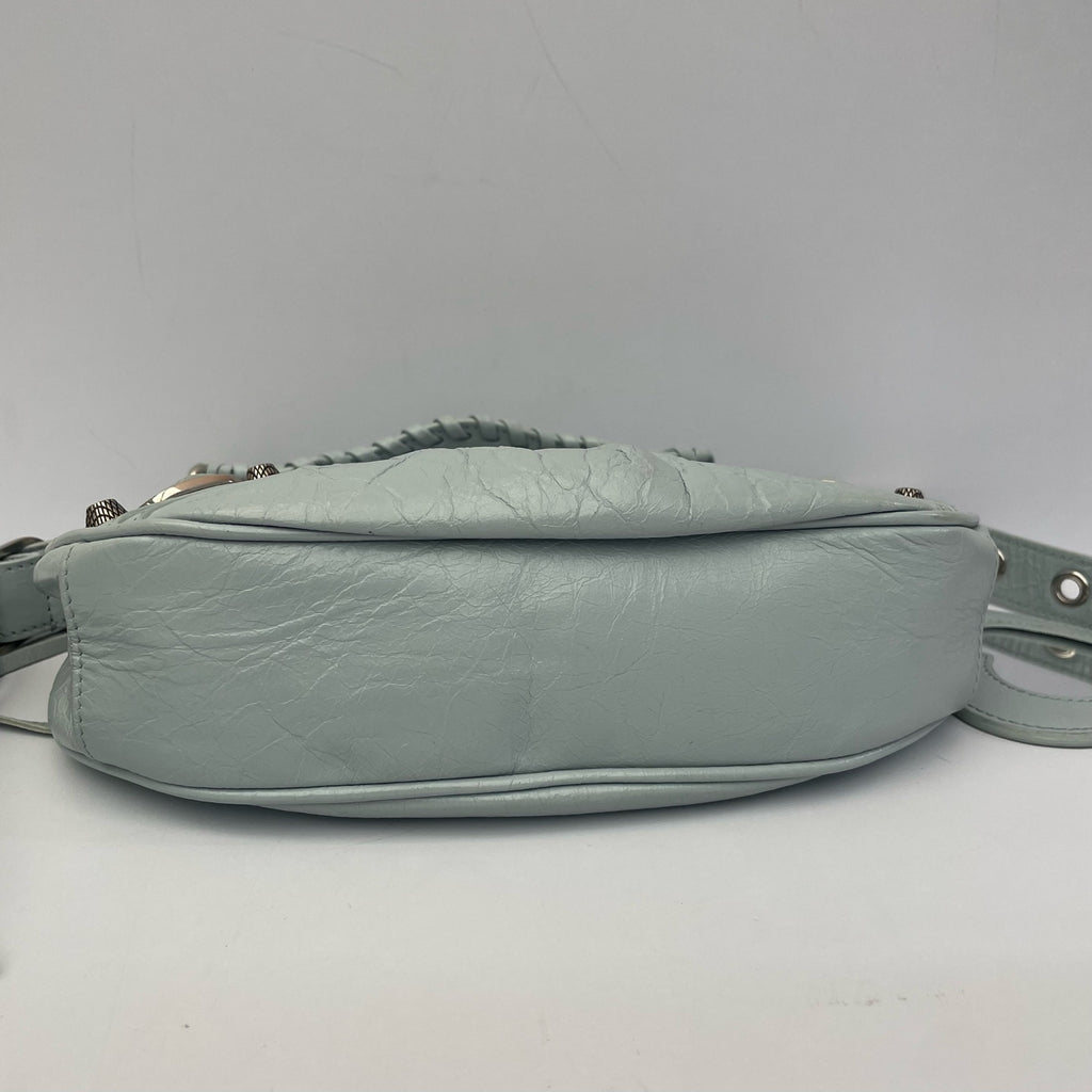 Balenciaga LE CAGOLE Leather Blue 6713091VG9Y4714