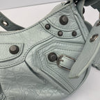 Balenciaga LE CAGOLE Leather Blue 6713091VG9Y4714