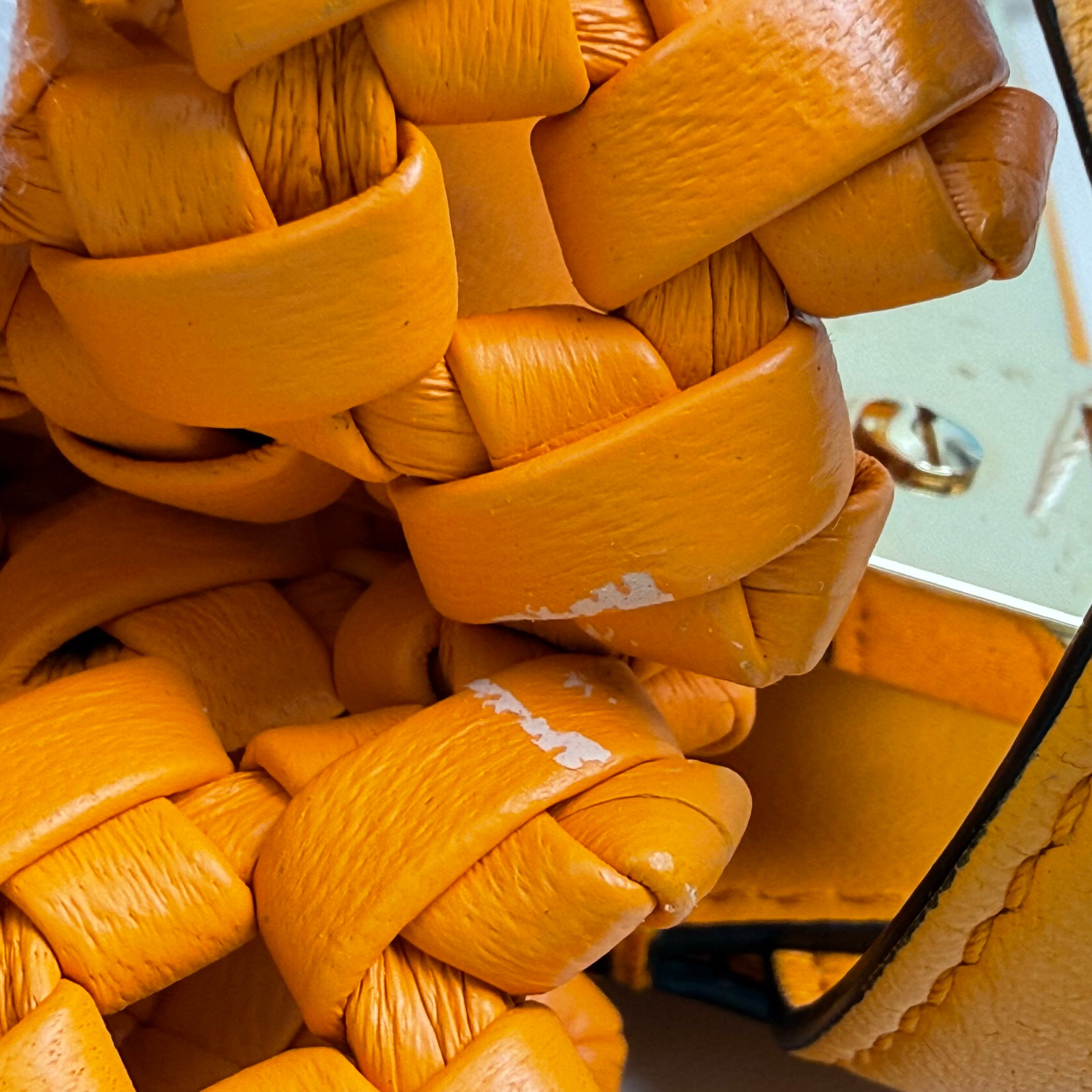 Fendi Orange Satchel
