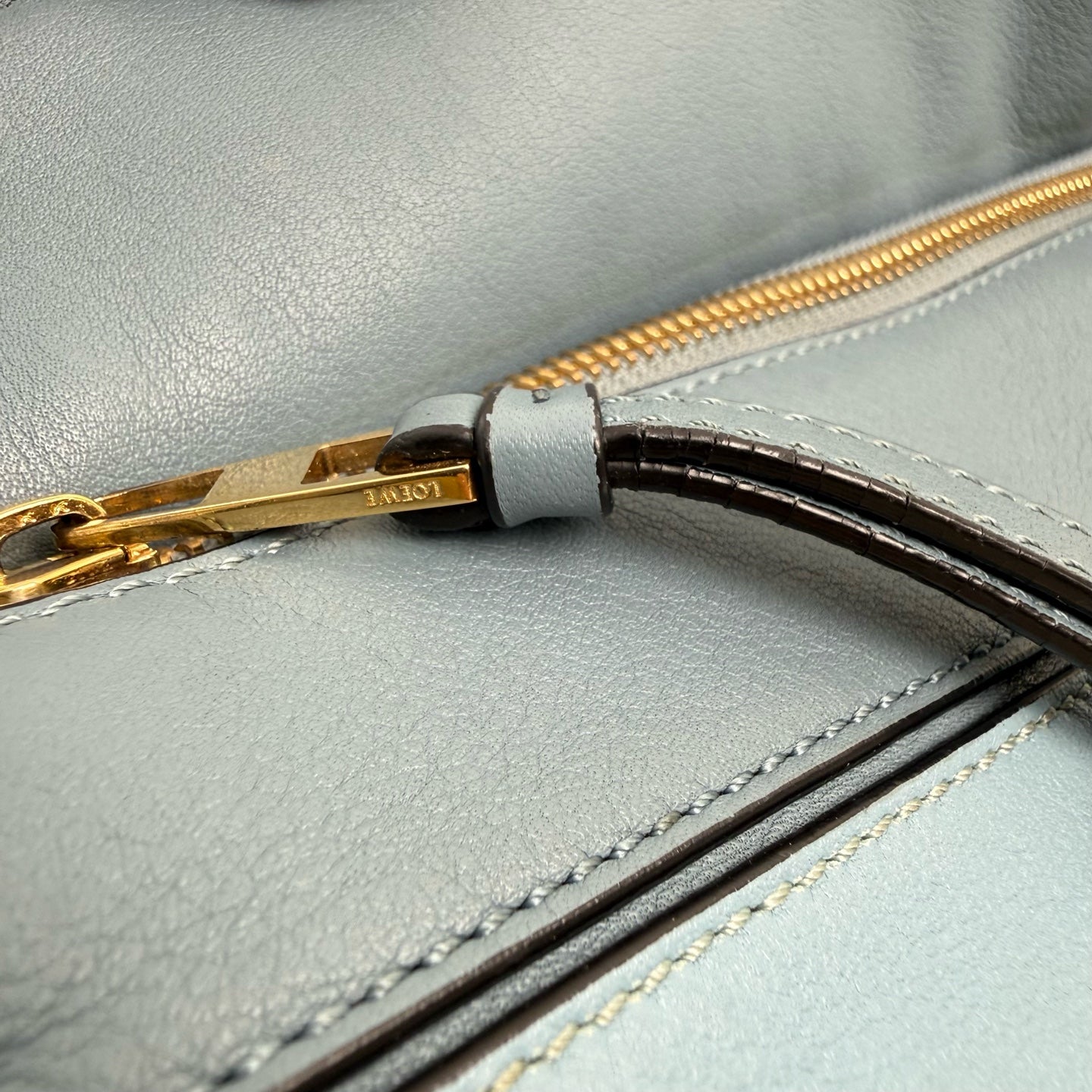 Loewe Blue Satchel