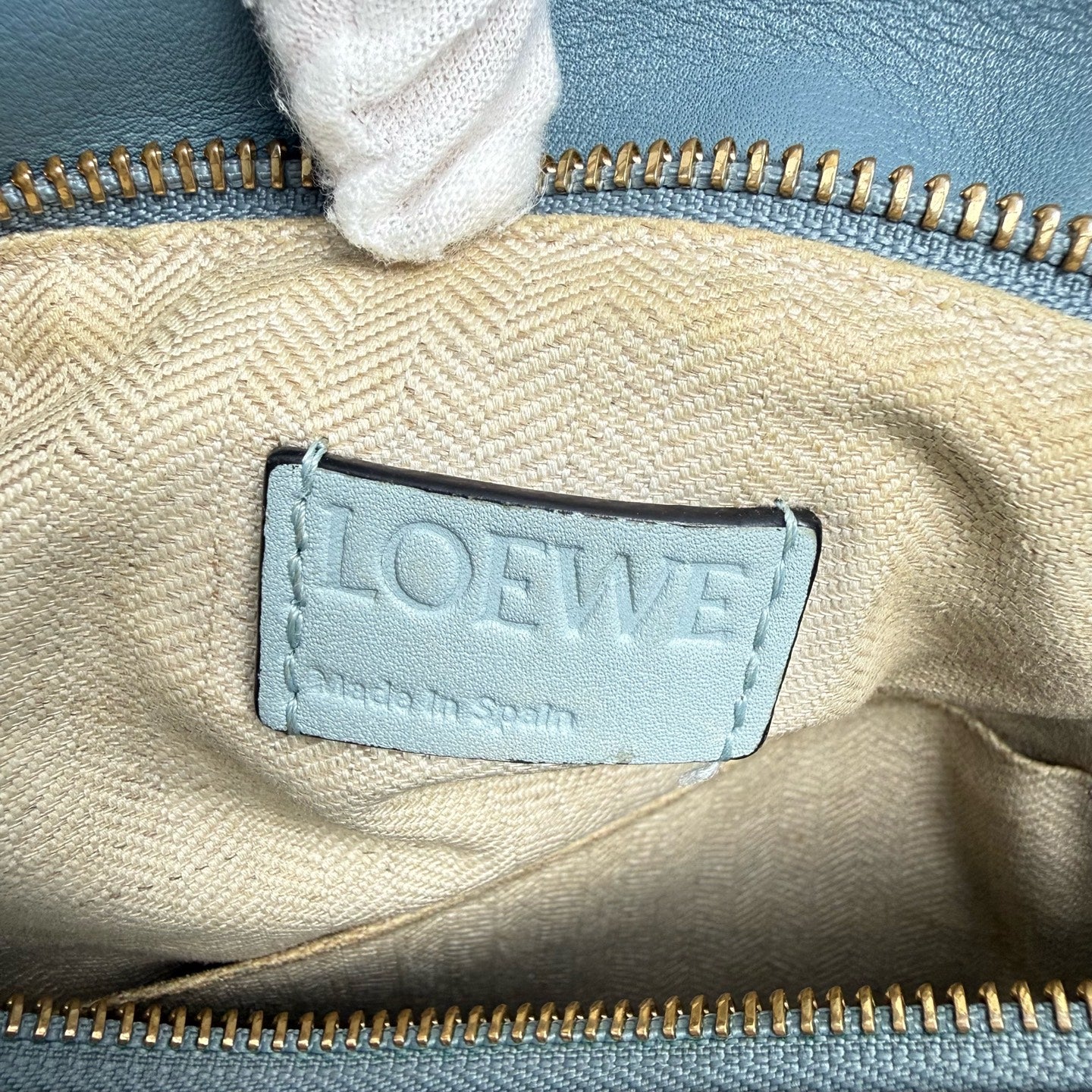 Loewe Blue Satchel