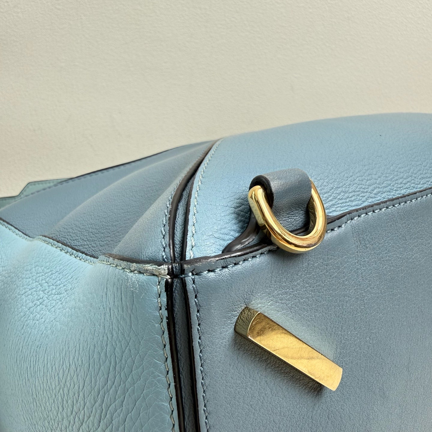 Loewe Blue Satchel