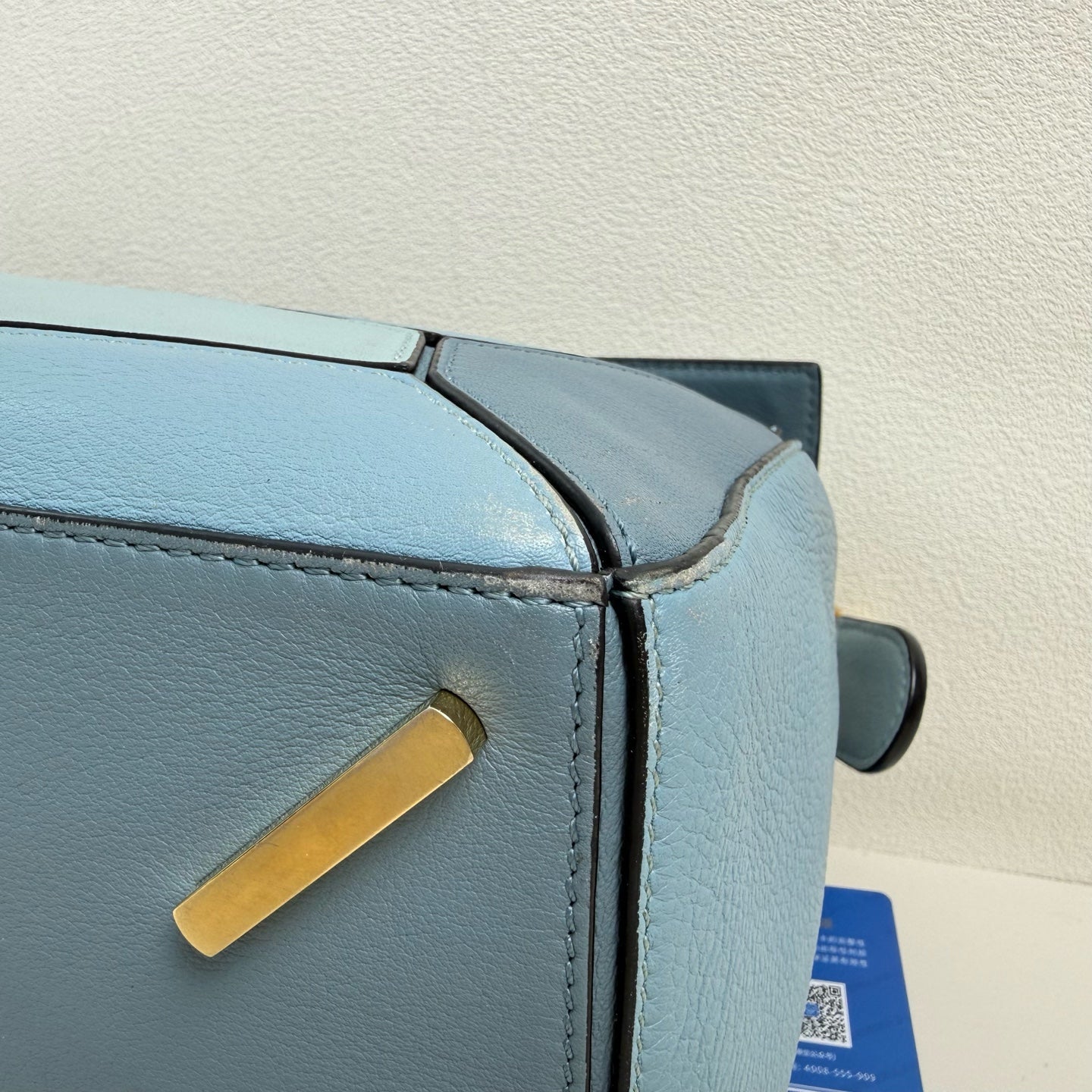 Loewe Blue Satchel