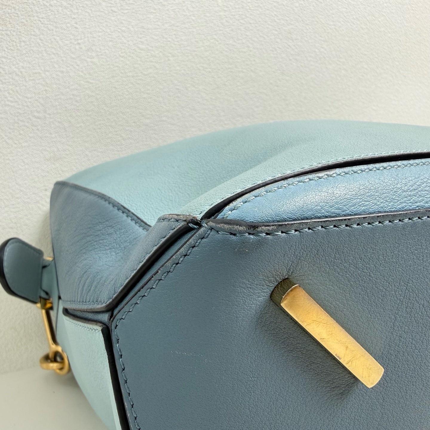 Loewe Blue Satchel