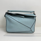 Loewe Puzzle Series Blue Satchel