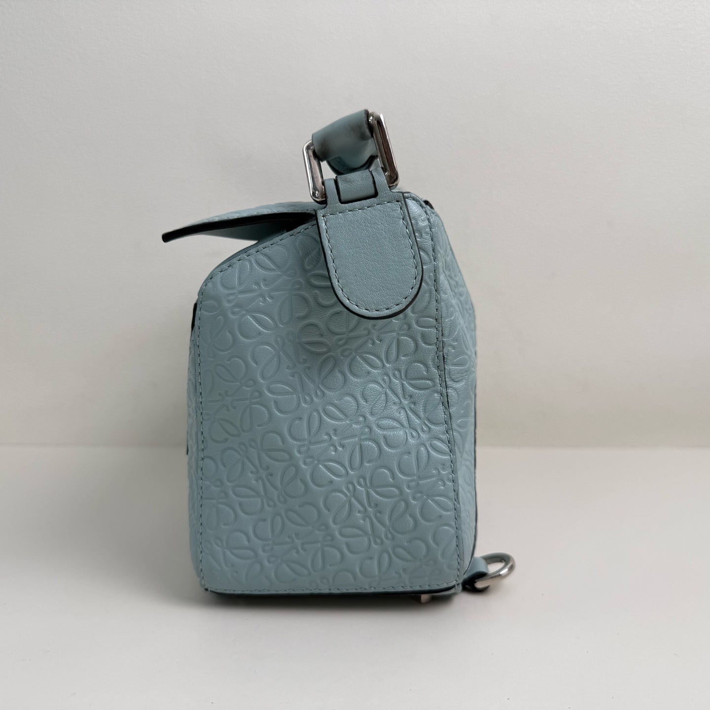 Loewe Puzzle Series Blue Satchel