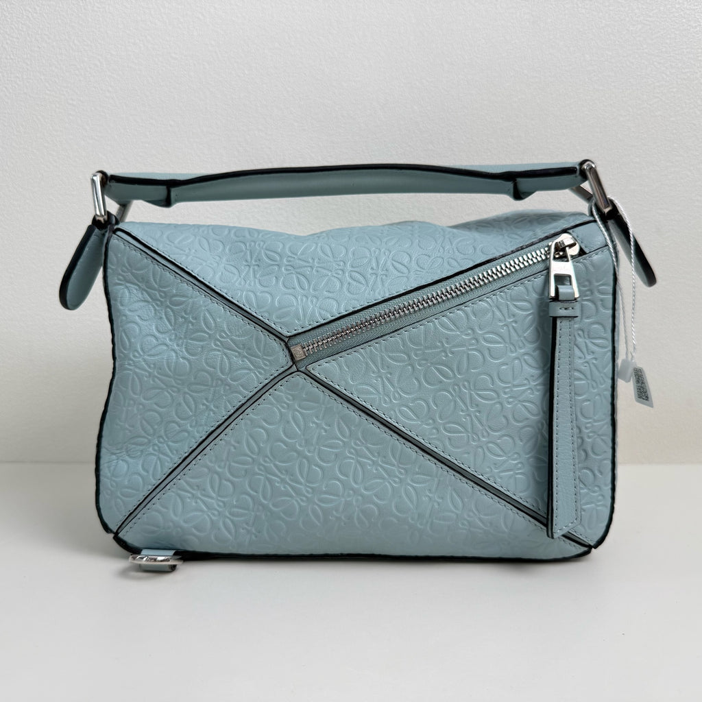 Loewe Puzzle Series Blue Satchel