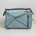 Loewe Puzzle Series Blue Satchel