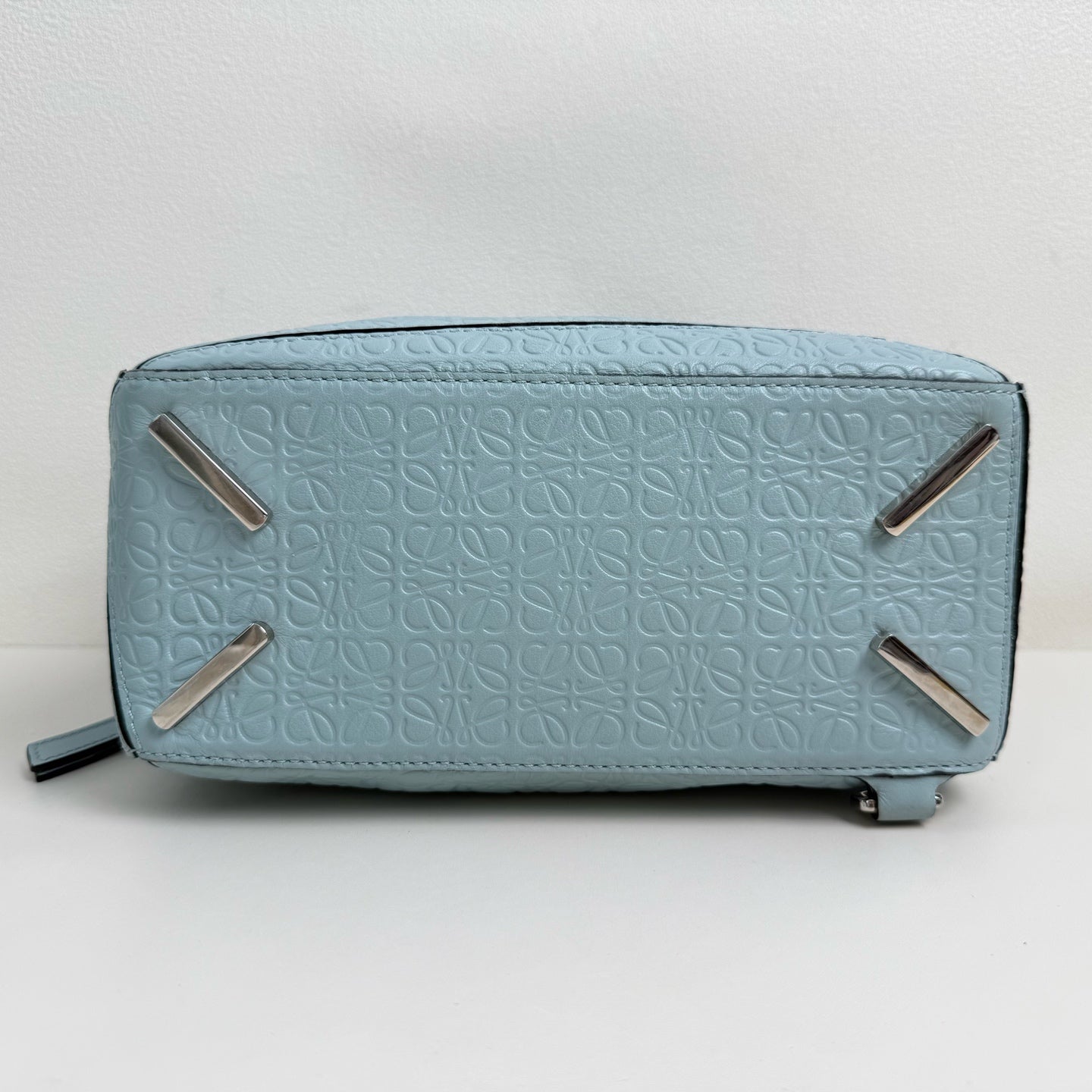 Loewe Puzzle Series Blue Satchel