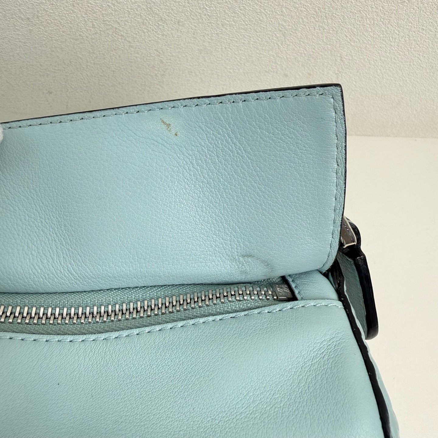Loewe Puzzle Series Blue Satchel