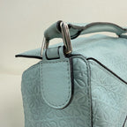 Loewe Puzzle Series Blue Satchel