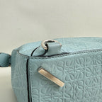 Loewe Puzzle Series Blue Satchel