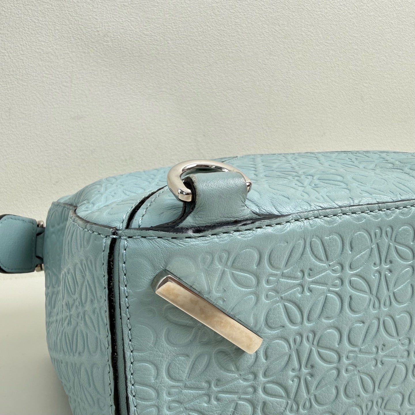 Loewe Puzzle Series Blue Satchel