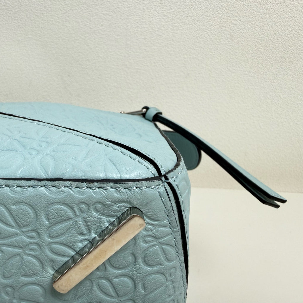 Loewe Puzzle Series Blue Satchel