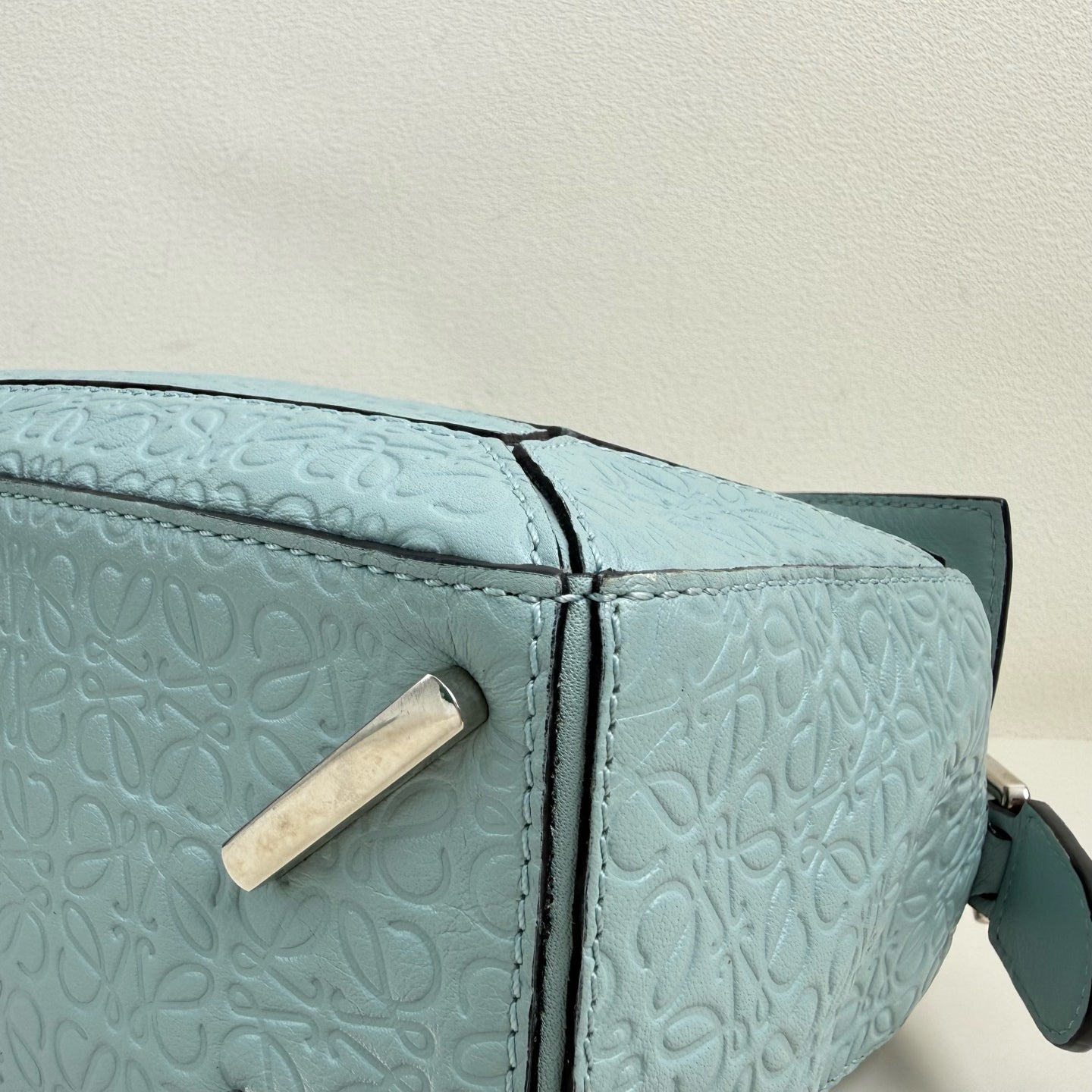 Loewe Puzzle Series Blue Satchel