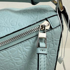 Loewe Puzzle Series Blue Satchel