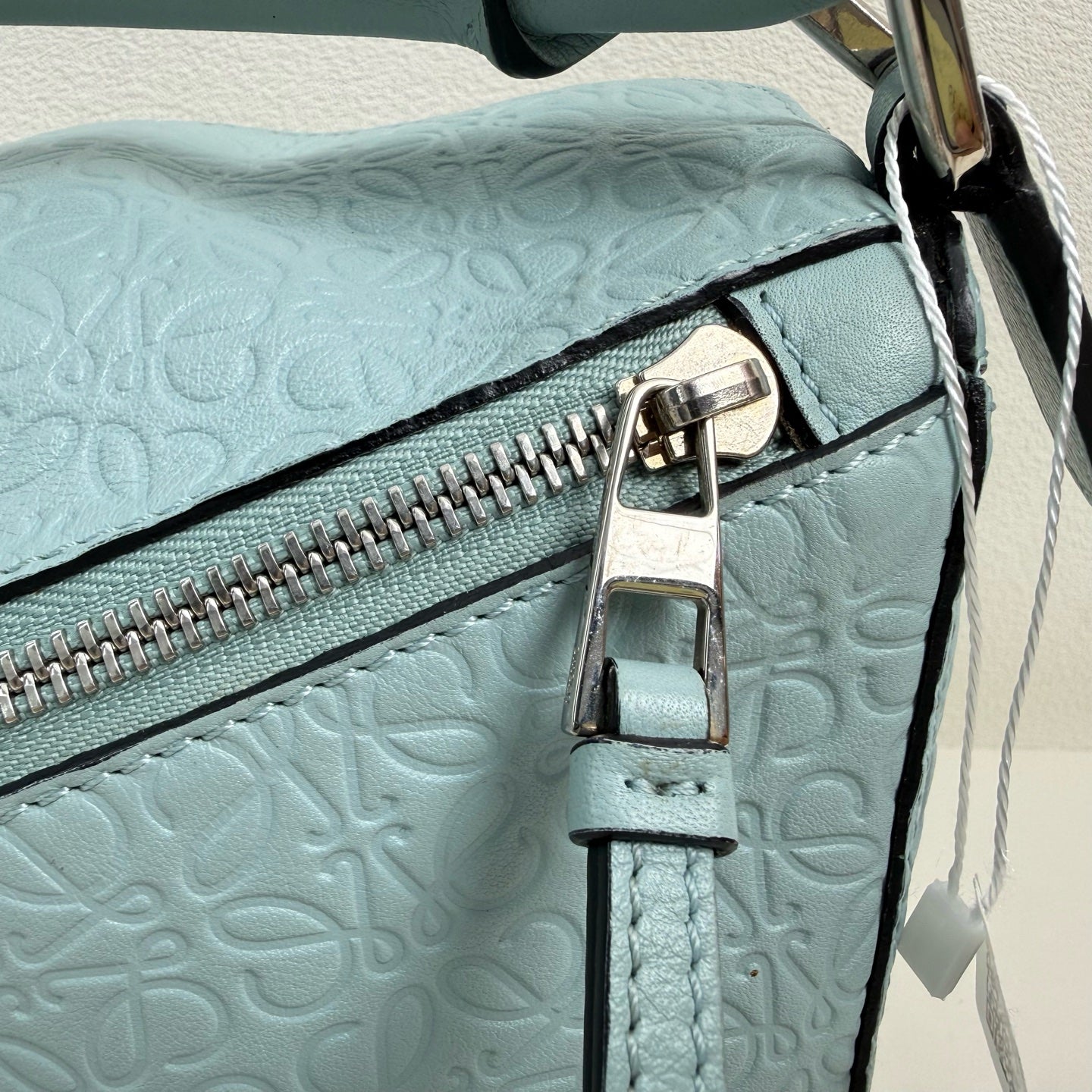 Loewe Puzzle Series Blue Satchel
