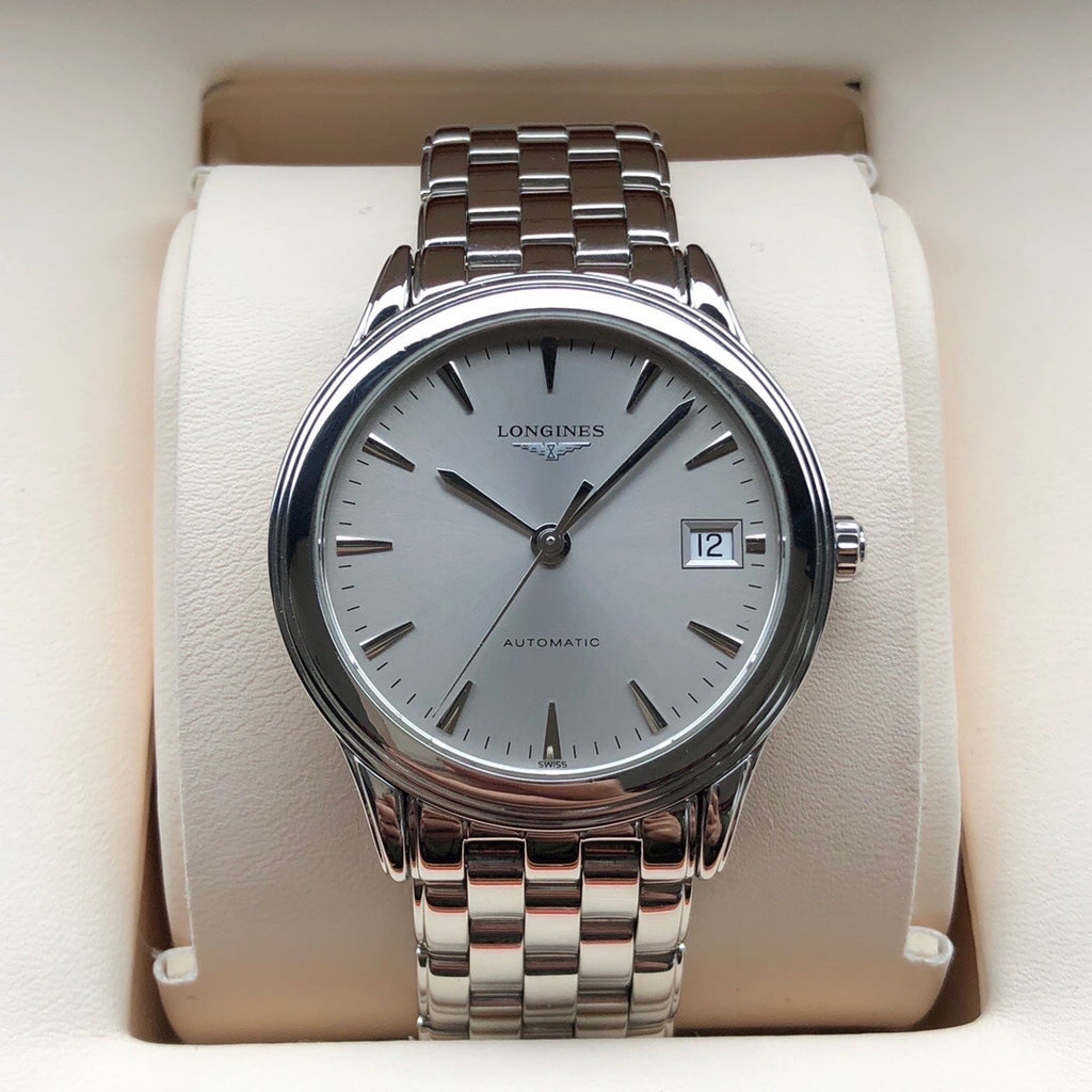 Longines Classic Silver Automatic (self-winding) watch 35.6 millimeters L4.774.4.72.6