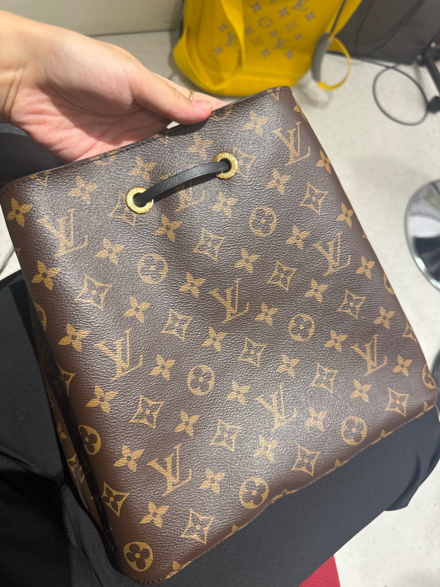 Louis Vuitton Bucket & Drawstring Bag