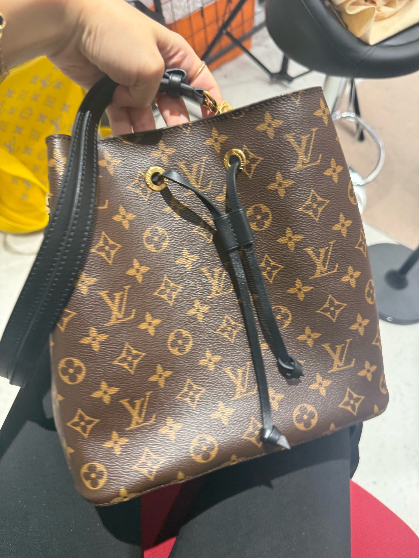 Louis Vuitton Bucket & Drawstring Bag