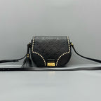 Louis Vuitton Black Saddle Bag
