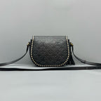 Louis Vuitton Black Saddle Bag