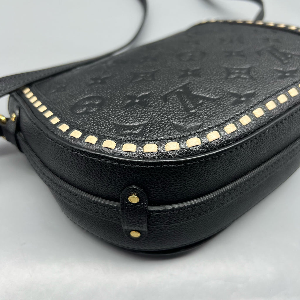 Louis Vuitton Black Saddle Bag