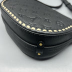 Louis Vuitton Black Saddle Bag