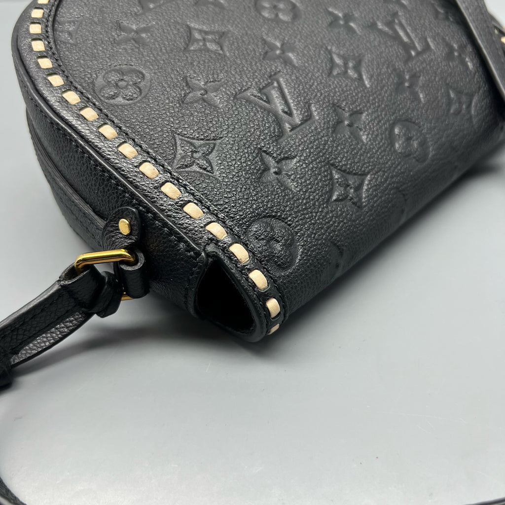 Louis Vuitton Black Saddle Bag