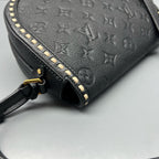 Louis Vuitton Black Saddle Bag