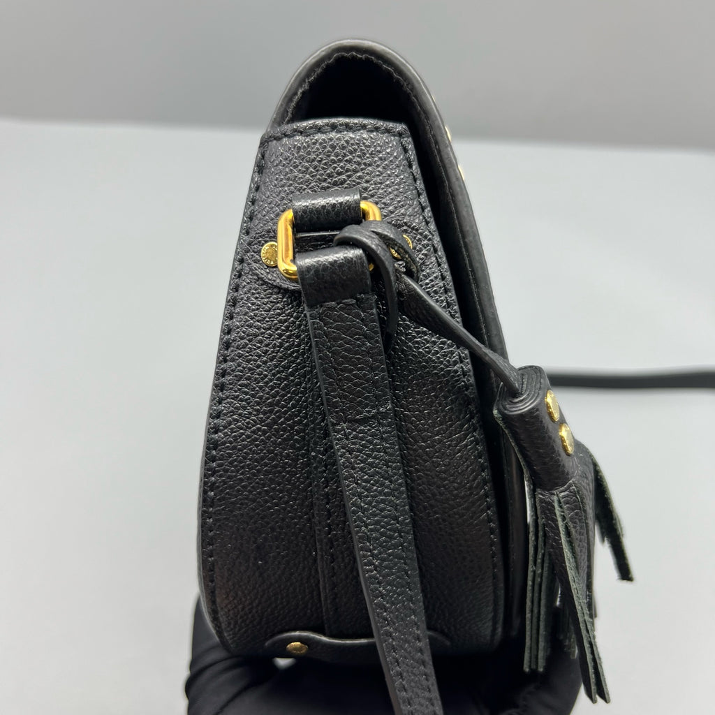 Louis Vuitton Black Saddle Bag