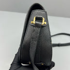 Louis Vuitton Black Saddle Bag