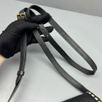 Louis Vuitton Black Saddle Bag