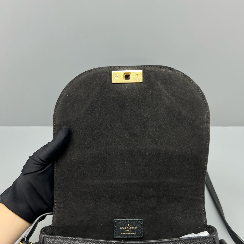 Louis Vuitton Black Saddle Bag