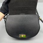 Louis Vuitton Black Saddle Bag