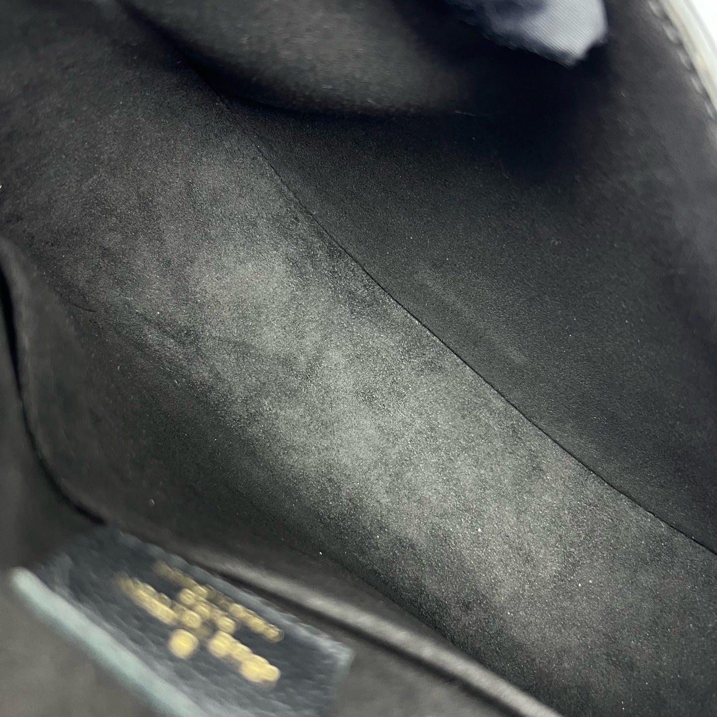 Louis Vuitton Black Saddle Bag