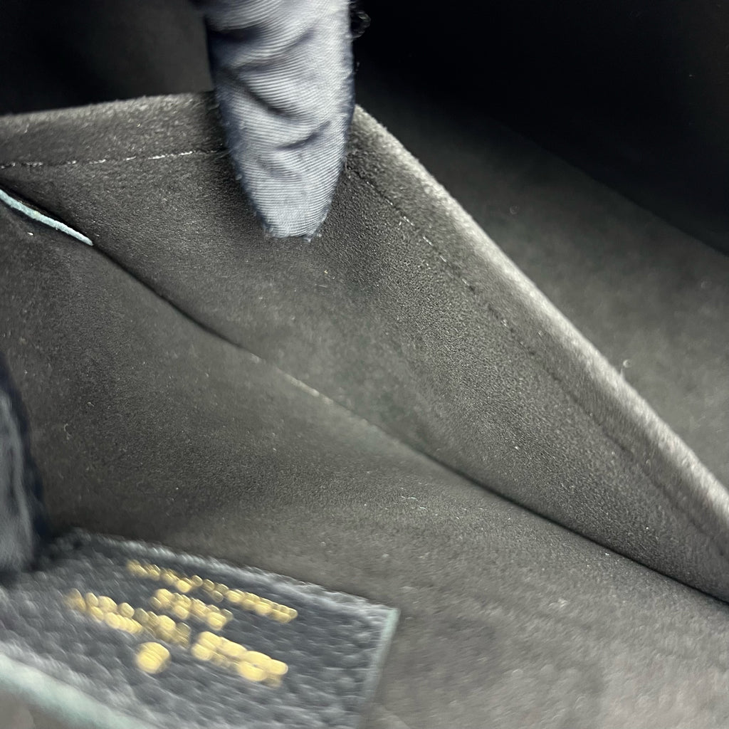Louis Vuitton Black Saddle Bag