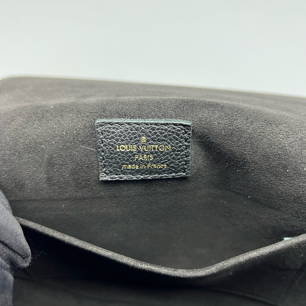 Louis Vuitton Black Saddle Bag