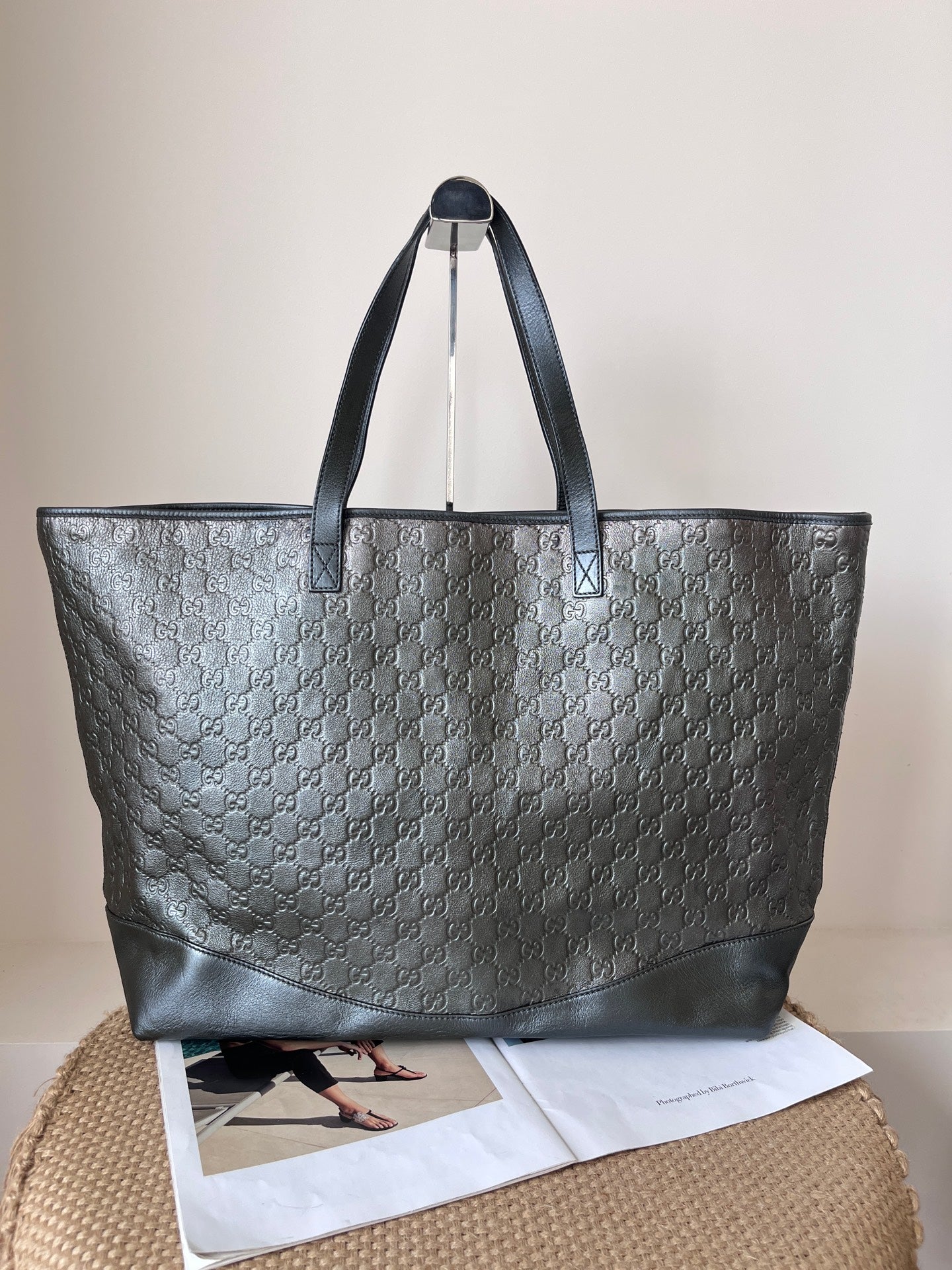 Gucci Leather Tote