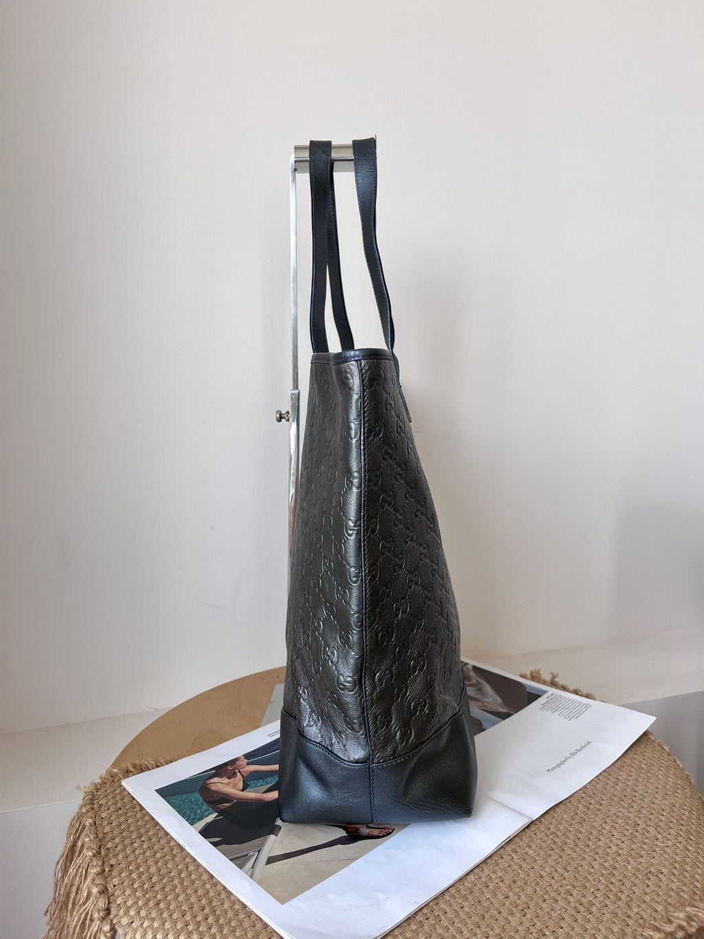 Gucci Leather Tote