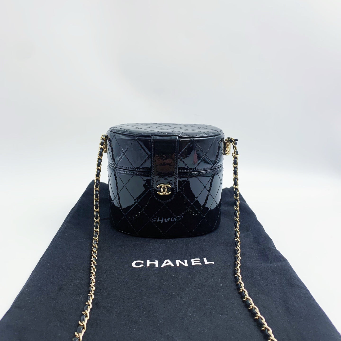 Chanel Black Bucket & Drawstring Bag