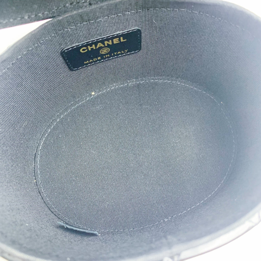 Chanel Black Bucket & Drawstring Bag