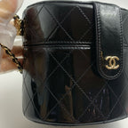 Chanel Black Bucket & Drawstring Bag