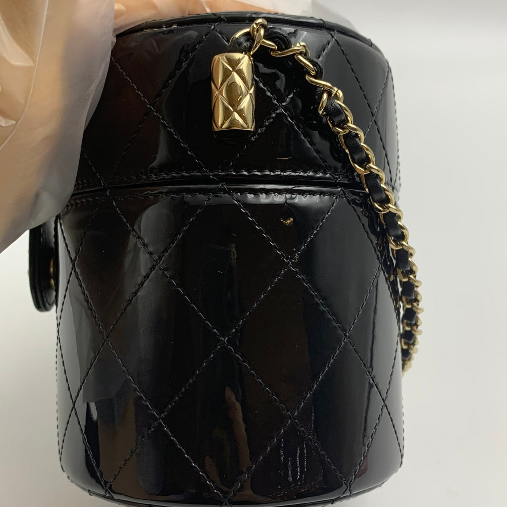 Chanel Black Bucket & Drawstring Bag