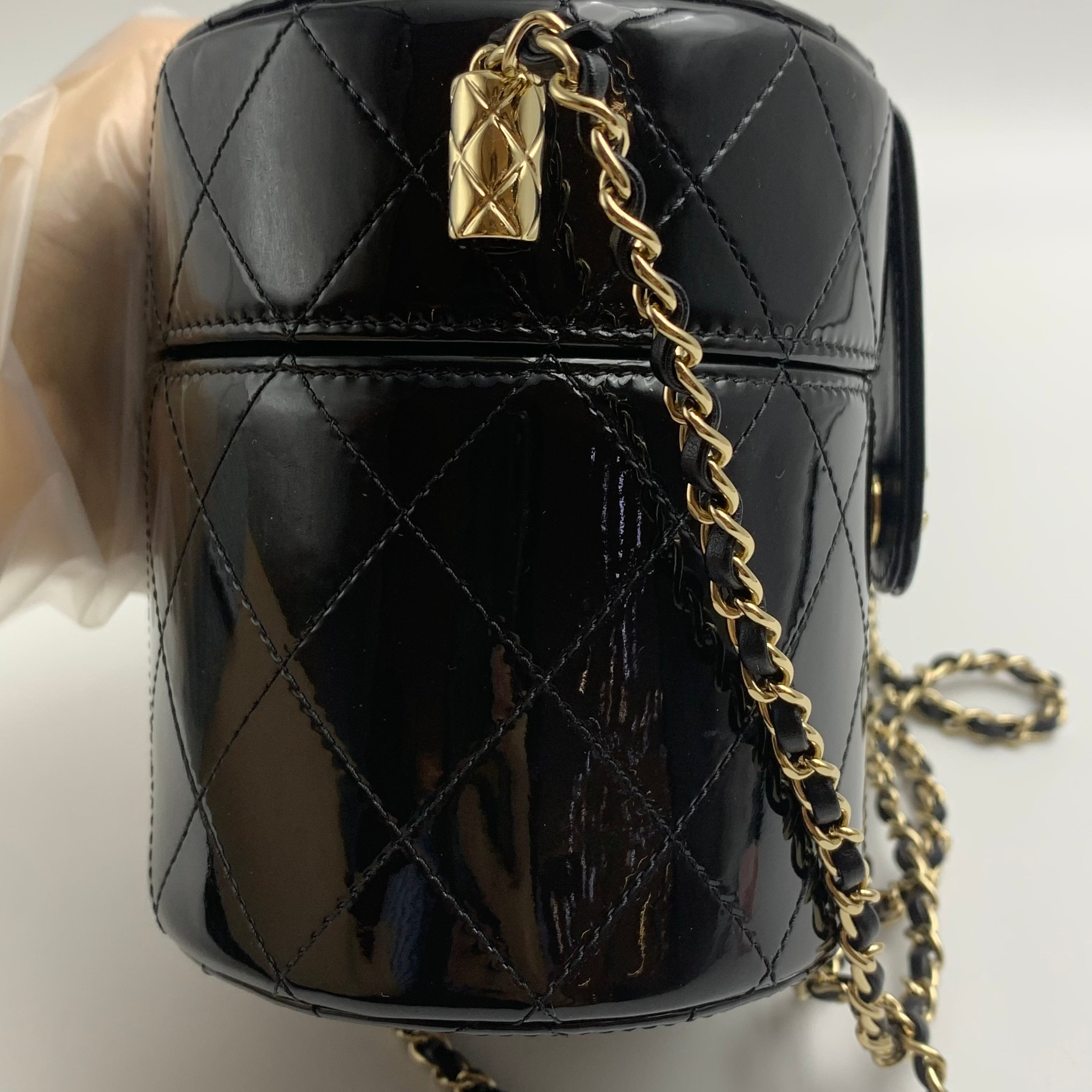Chanel Black Bucket & Drawstring Bag