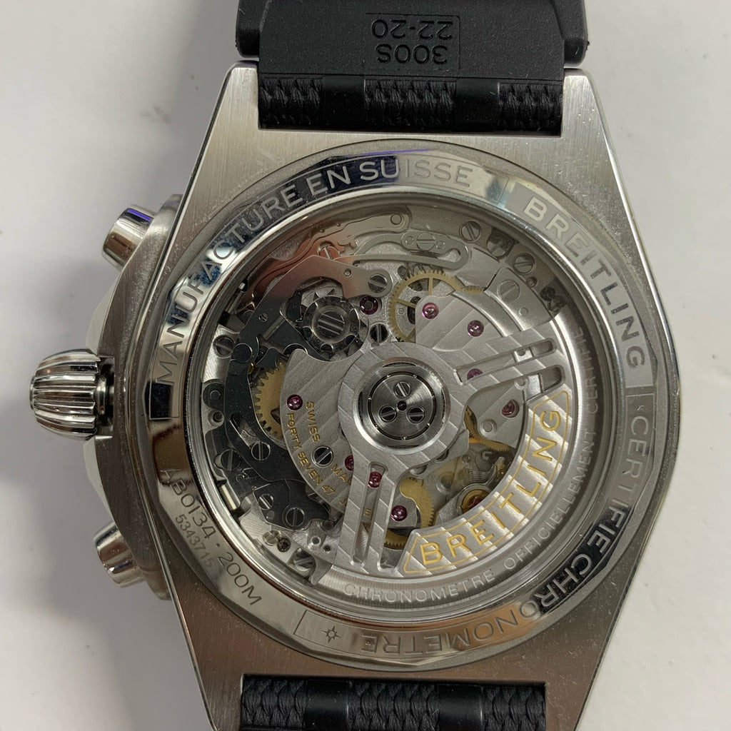 Breitling Chronomat B01 42 mechanical chronograph watch Mechanical watch 42 millimeters AB0134101G1S2