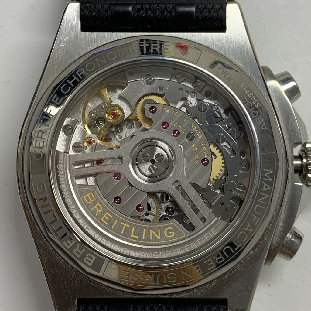 Breitling Chronomat B01 42 mechanical chronograph watch Mechanical watch 42 millimeters AB0134101G1S2